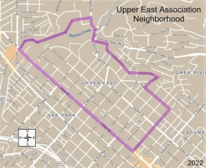 UEA Neighborhood Map
